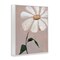 Stupell Industries Single Daisy Sprig Framed Giclee Wall Art Design by Nikita Jariwala